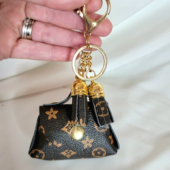 Mini Bag Keychain Purse Backpack Keychain, Lipstick Bag Charm Bag Keyrings, NWOT - Picture 1 of 3